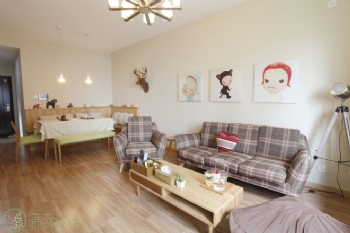 日式风格舒适美家案例欣赏简约客厅装修图片