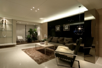 95平后现代大自然般舒适设计现代客厅装修图片