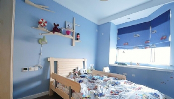 90平现代简约装修效果图现代儿童房装修图片