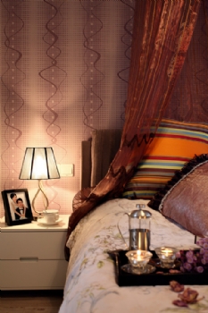 86平米现代风格装修案例现代卧室装修图片