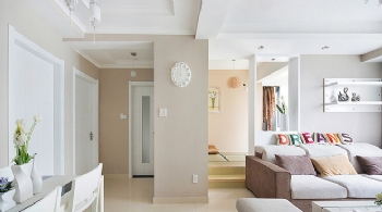 85平米小清新舒适温馨两居室现代装修图片