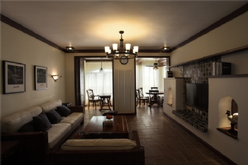大户型异域东南亚设计美家混搭客厅装修图片