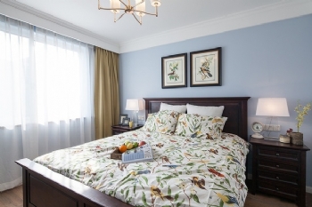 177平米简美风格彩色人生地中海卧室装修图片