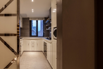 空间翻倍术 两房变成六房现代厨房装修图片
