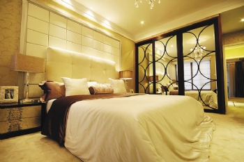 100平新欧式的设计风格案例欧式卧室装修图片