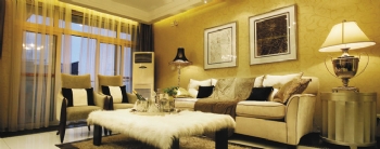 100平新欧式的设计风格案例欧式客厅装修图片