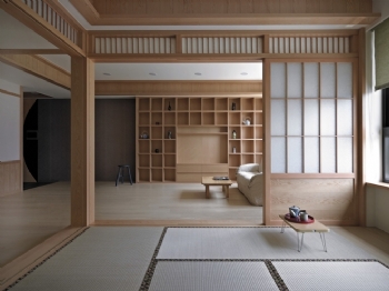 自然风雅的日式两室两厅装修效果图田园风格