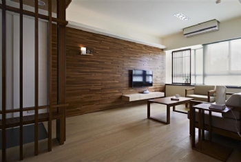 轻装修 打造日式两居实用空间混搭客厅装修图片
