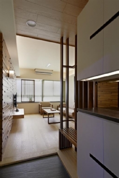 轻装修 打造日式两居实用空间混搭客厅装修图片