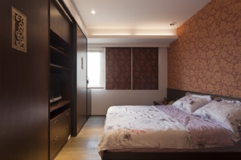 130平中式风格案例中式卧室装修图片
