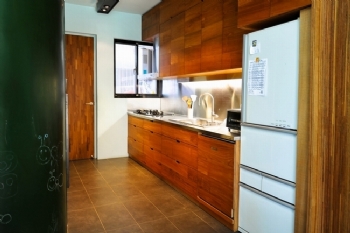 93平米北欧复古公寓装修图片欧式厨房装修图片