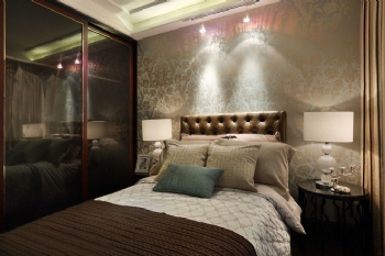 84平新古典风格案例赏析古典卧室装修图片