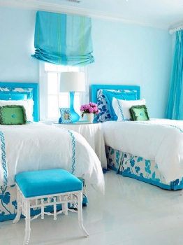 二居室之地中海的韵味效果图地中海卧室装修图片