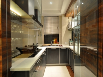 82平米阁楼公寓的精致慢生活古典厨房装修图片