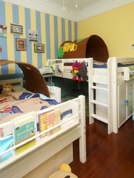 法式乡村风格居室装修效果图简约儿童房装修图片