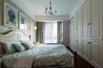116平混搭欧式风格案例赏析美式卧室装修图片