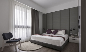 宜家华府台湾风格现代卧室装修图片