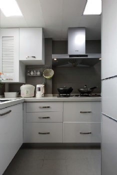 65平米二居室简约之家装修案例简约厨房装修图片