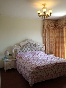 150平米欧式风格实景案例欧式卧室装修图片
