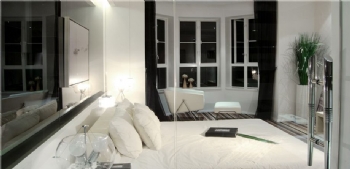 100平现代风富有设计的案例欣赏现代风格卧室