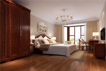 150平现代风三居案例欣赏现代卧室装修图片