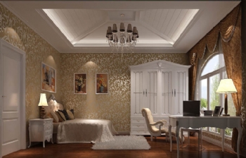 180平方欧式风案例欣赏欧式卧室装修图片