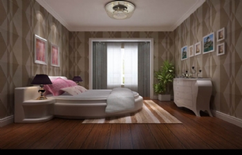 130平四居现代古典风案例混搭卧室装修图片