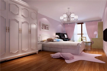 150平三居欧式风案例欧式卧室装修图片