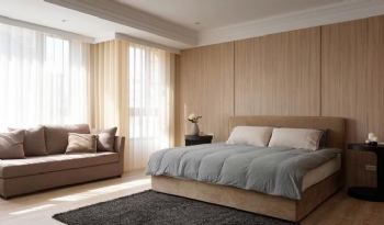 240平现代风复式设计图片现代卧室装修图片