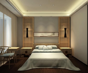 178平新古典风设计效果图古典卧室装修图片