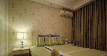 135平欧式风三室二厅案例欣赏欧式卧室装修图片