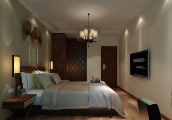 160平中式风格2室1厅1卫案例欣赏中式卧室装修图片