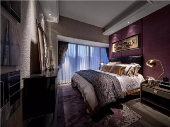 中海二期现代卧室装修图片