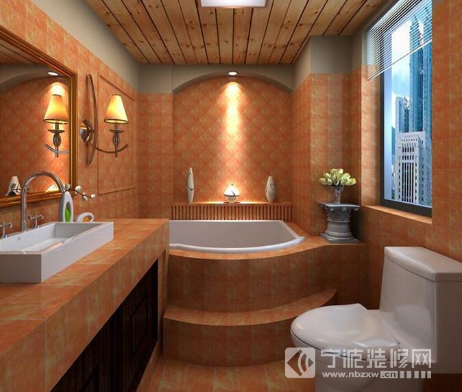 简约卫生间装修图片