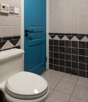 105平现代美式风案例欣赏美式卫生间装修图片