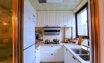 90平美式2室2厅1卫装修图片美式风格厨房