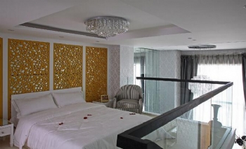 170平米现代风格复式楼欣赏现代卧室装修图片