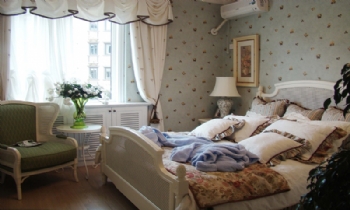 书香丽景美式卧室装修图片