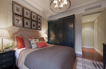 铂翠湾美式风美式卧室装修图片