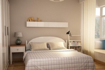 93平米现代简约装修图片现代卧室装修图片