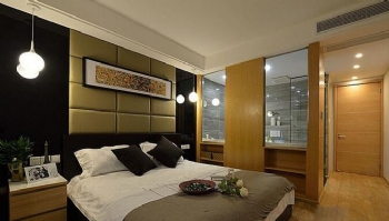 152平现代倍感时尚前卫四房欣赏现代卧室装修图片