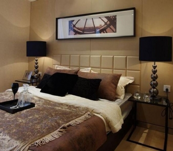 100平现代风装修图片欣赏现代卧室装修图片