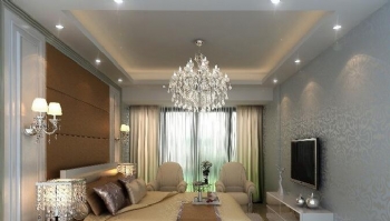 200平欧式温馨复式三居装修图片欧式风格卧室