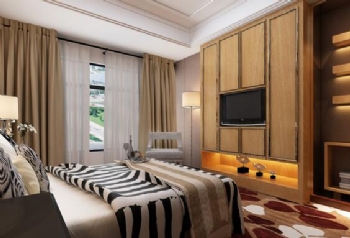 200平新古典风装修案例欣赏古典风格卧室