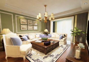 140平米三室两厅温馨美式装修案例欣赏美式风格