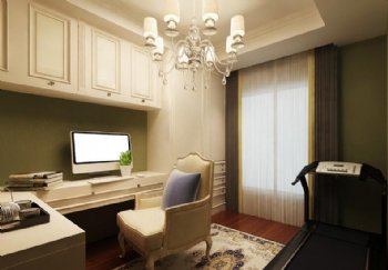 140平米三室两厅温馨美式装修案例欣赏美式风格