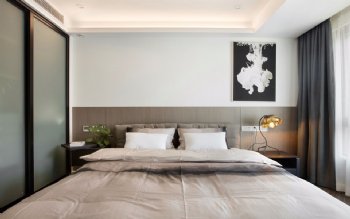 银泰城现代风现代卧室装修图片