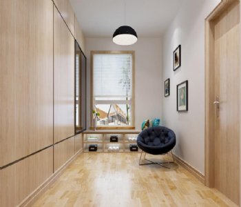 环球公寓现代风格 90平米清暖设计现代装修图片