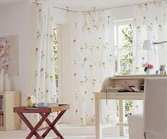 巧用窗帘抵挡炎炎夏日