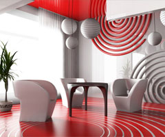 经典红色激情 点燃家居生活